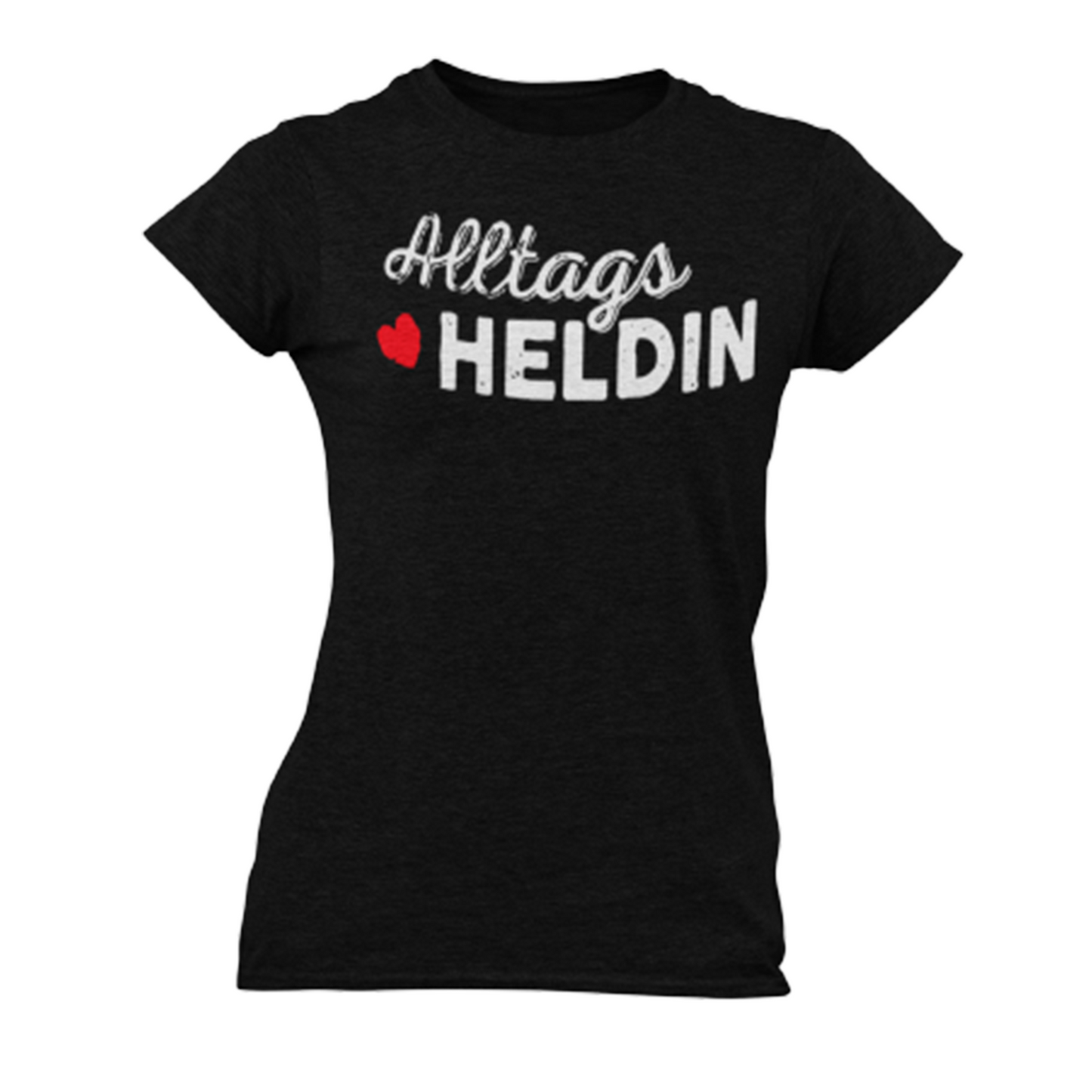 "Alltagsheldin" myPrint24 Damen T-Shirt