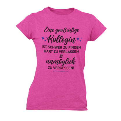 "Kollegin" myPrint24 Damen T-Shirt