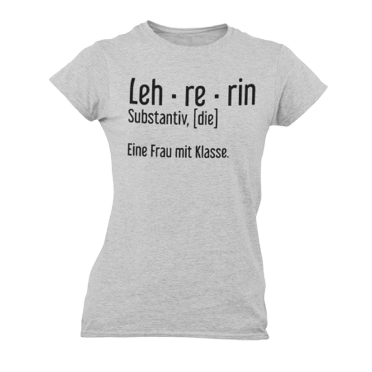 "Lehrerin" myPrint24 Damen T-Shirt