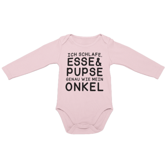 "Onkel" myPrint24 Baby Strampler