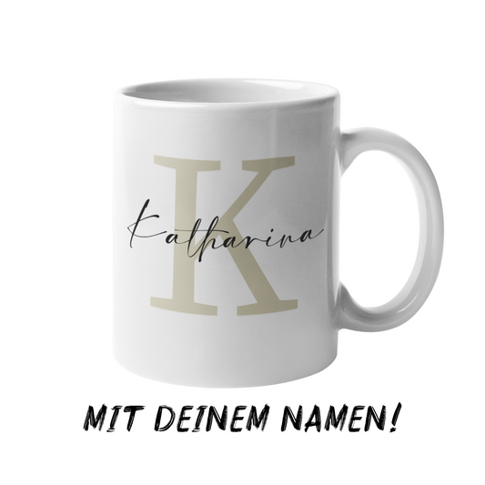 Tasse mit eigenem Namen Frauen myPrint24