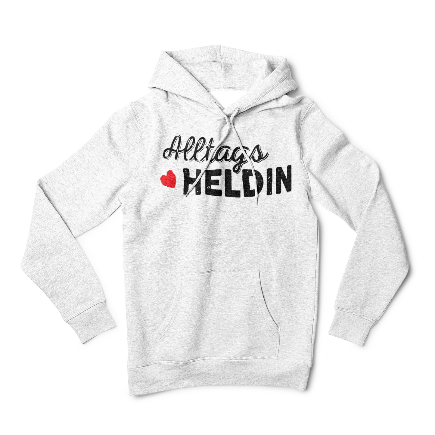 "Alltagsheldin" myPrint24 Damen Hoodie