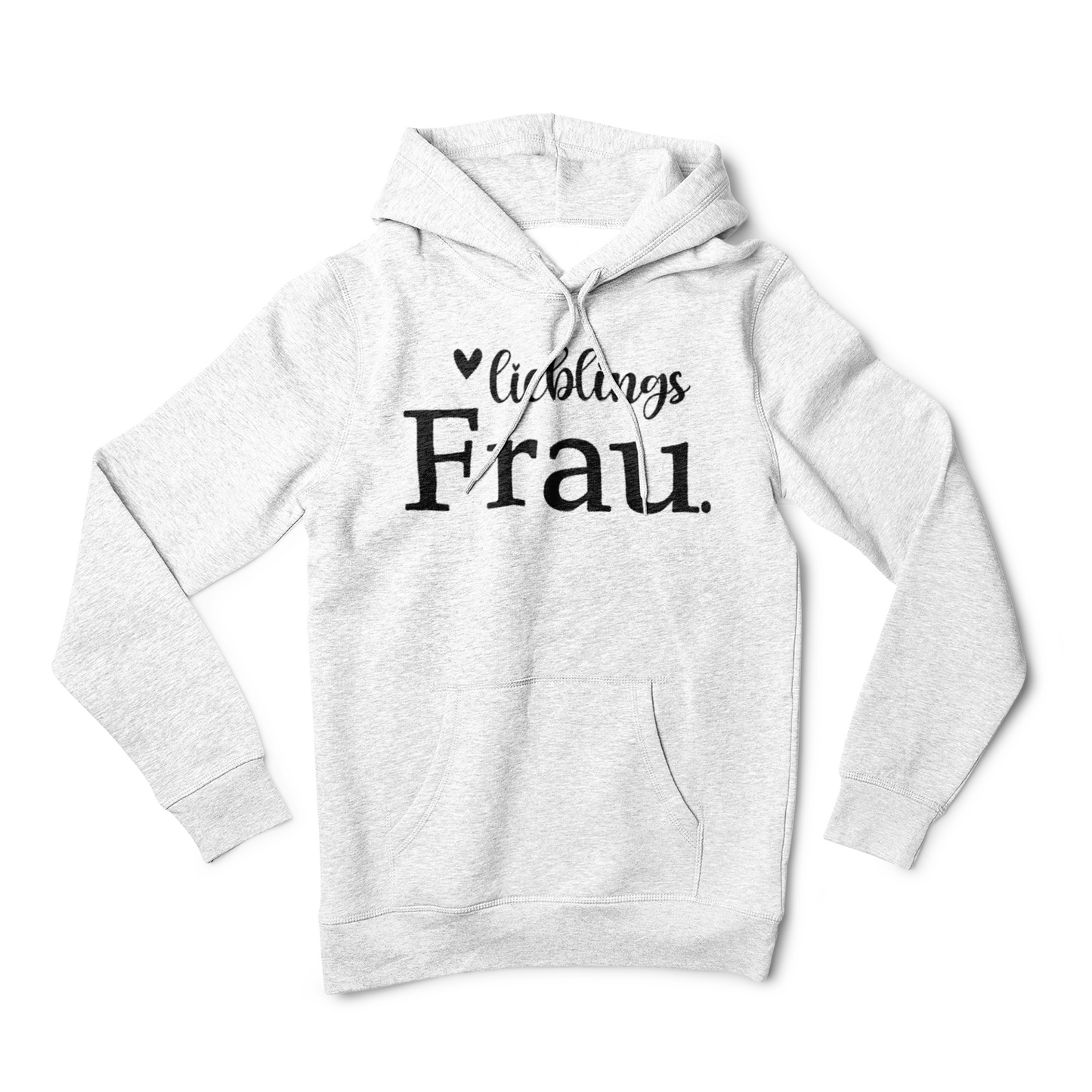 "Lieblings Frau" myPrint24 Damen Hoodie