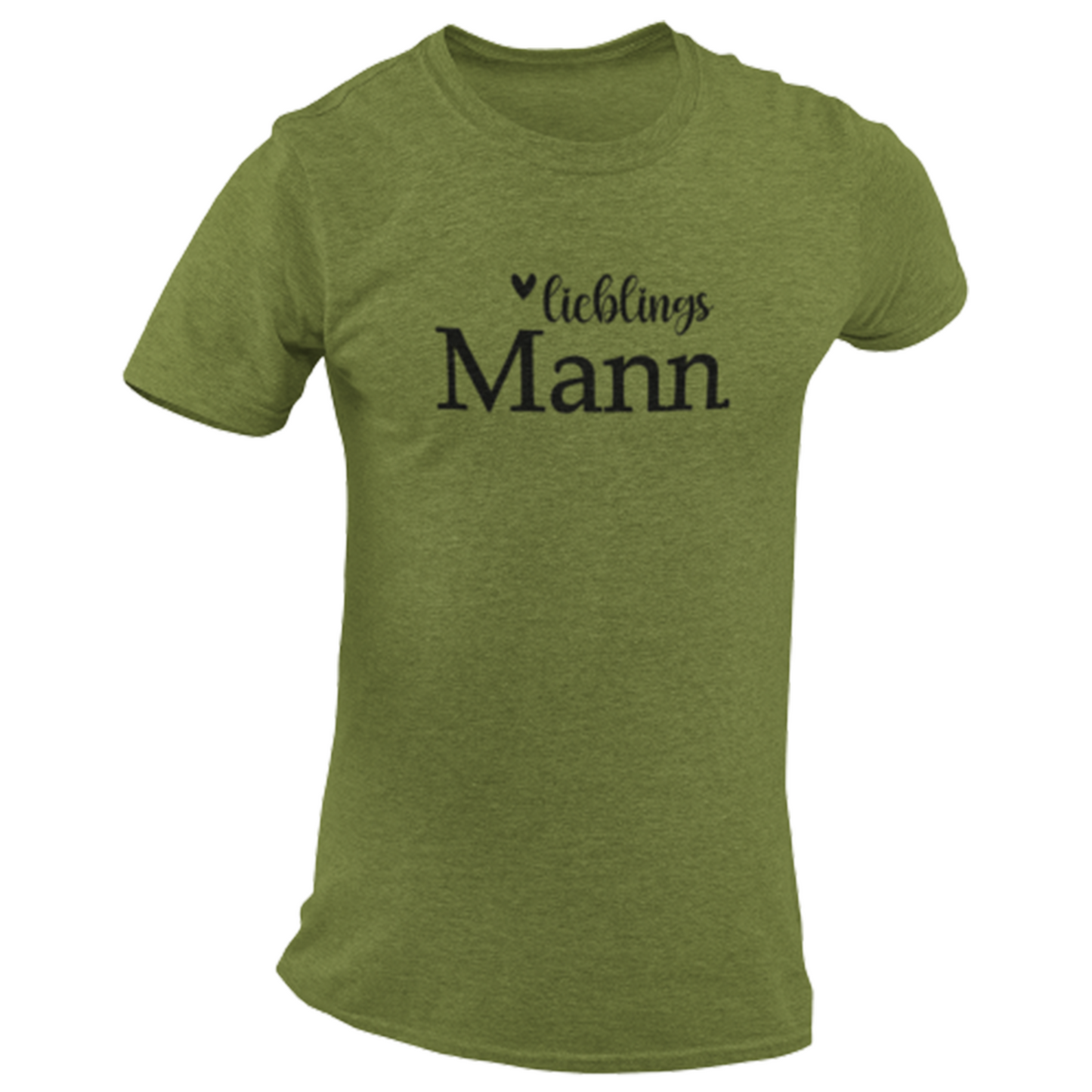 "Lieblings Mann" myPrint24 Herren T-Shirt